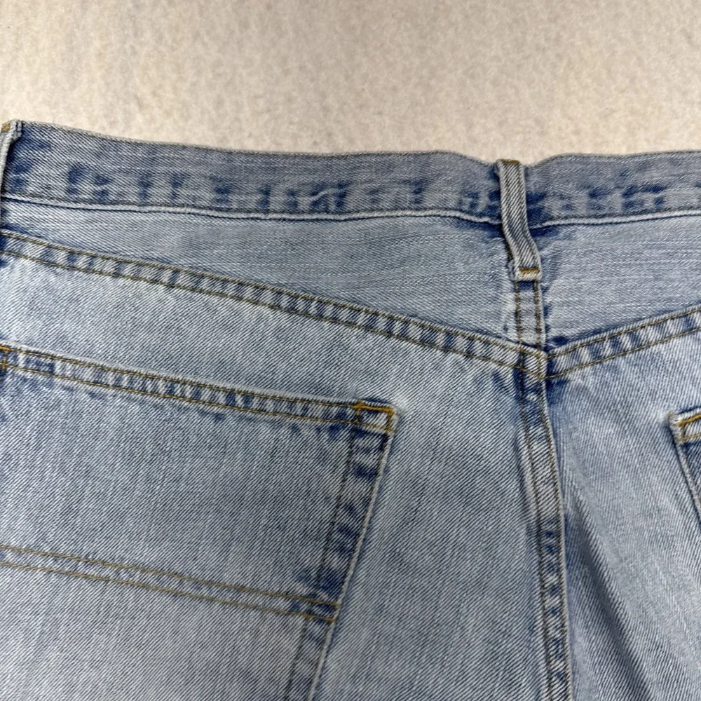 Polo Ralph Lauren Jeans Mens Straight Leg Light Wash Denim Jeans 34x32